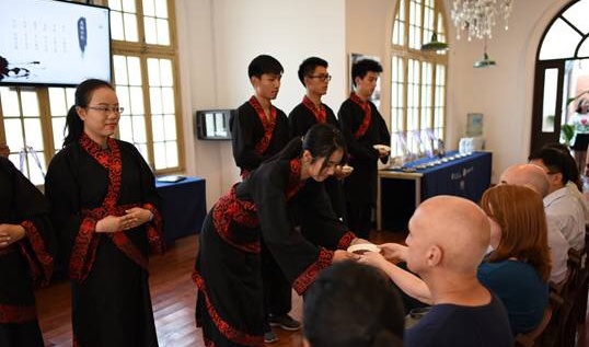 教师节传统拜师活动