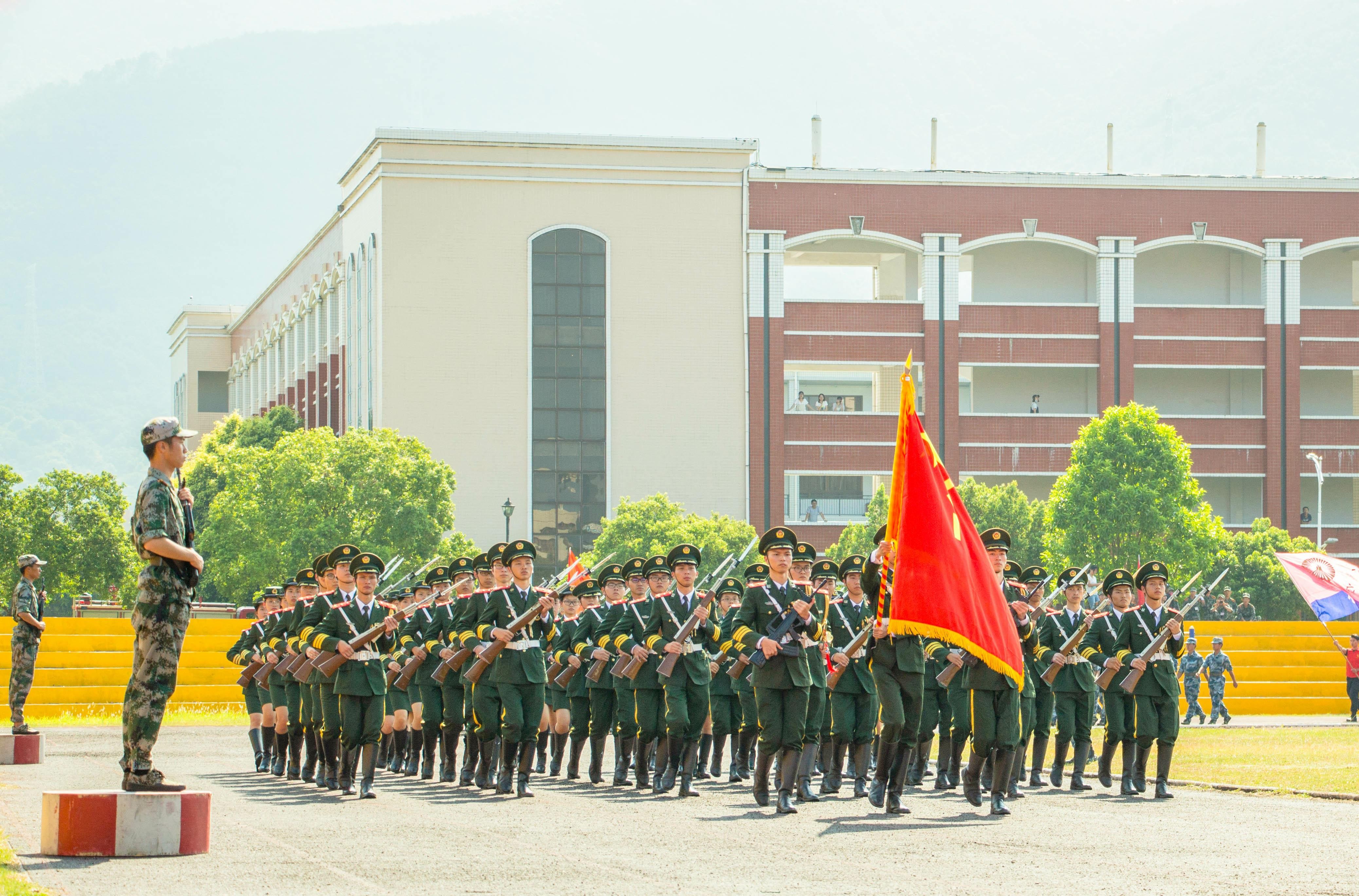 国旗班团支部活动照